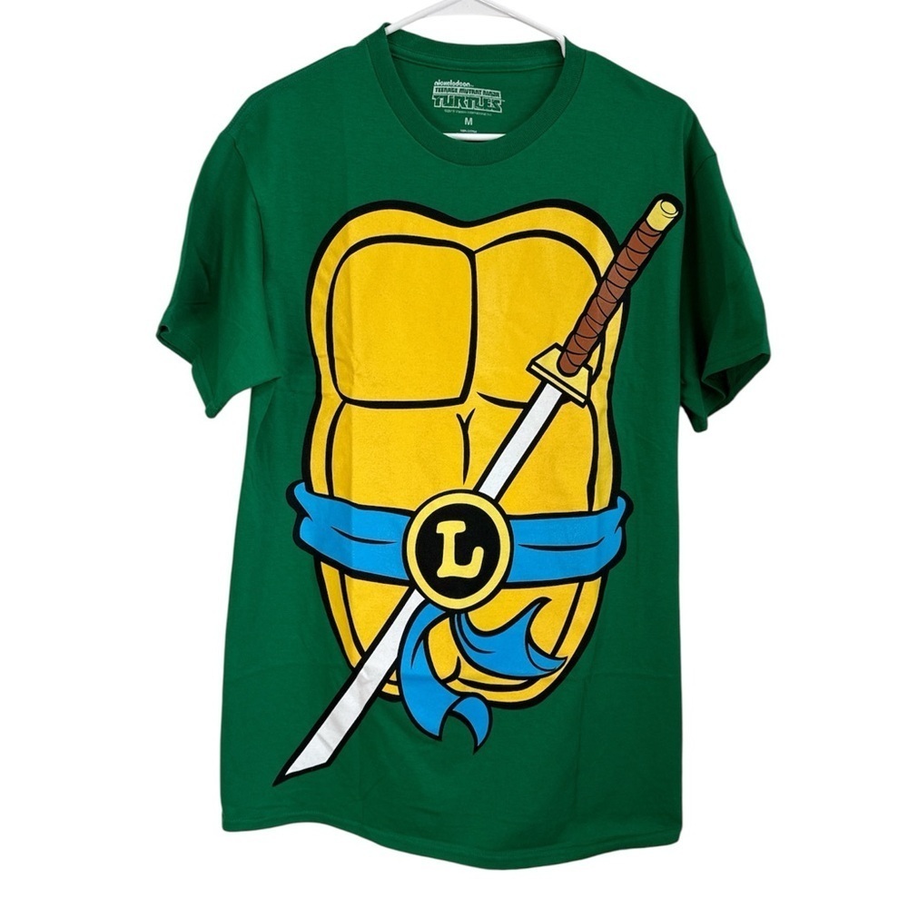 NWOT Nickelodeon Green TMNT Tee for Men
